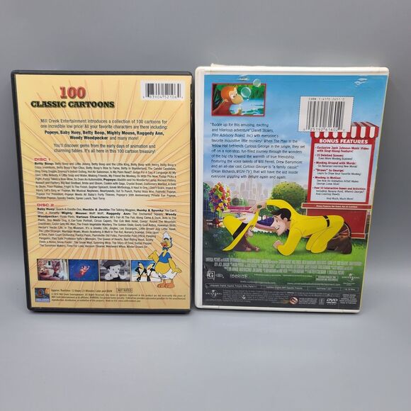 Children's DVD Paw Patrol Babar Curious George Cartoons Lot Of 9 - Picture 15 of 15